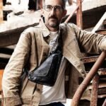 Men's Cowhide Leather Sling Bag - Vintage Crossbody - Image 4