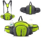 3Pcs Waterproof Hiking Waist Bag with Bottle Holders –
