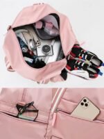 Women's Stylish Sporty Travel Tote Bag with Sneaker - Image 6