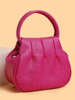 Women's Faux Leather Handbag – Multiple Colors, Stylish