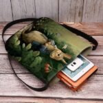 Women's Easter Bunny Shoulder Bag Crossbody Bag - Vintage - Image 4