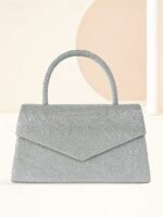 Women's Clutch Evening Bag Shoulder Bags Flap Bag Polyester - Image 11
