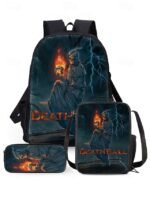 Men's Grim Reaper 3-Piece Backpack Set with Grim Reaper - Image 16