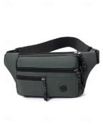 30pcs Men's Water-Repellent Nylon Waist Bag – Multi-Pocket - Image 15