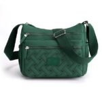 Women's Multi-Pocket Nylon Crossbody Bag – Lightweight - Image 9