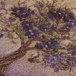 Women's Velvety Polyester Shoulder Bag, Featuring Life Tree - Image 8