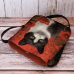Women's Fashionable Cat Tote Bag - Perfect for Cat Lovers - Image 7