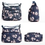 Women's Floral Print Crossbody Bag – Lightweight - Image 6