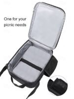 Kids cute cat theme three-piece backpack set, Including - Image 10