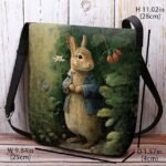 Women's Easter Bunny Shoulder Bag Crossbody Bag - Vintage - Image 3