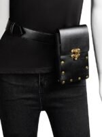 35Pcs Women's Bohemian Faux Leather Western Waist Bag with - Image 10