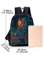 Men's Grim Reaper 3-Piece Backpack Set with Grim Reaper - Image 8