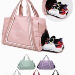 Women's Stylish Sporty Travel Tote Bag with Sneaker