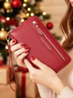 Women's Christmas Large Capacity Wallet, Multiple Colors, - Image 3