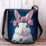 Women's Easter Bunny Shoulder Bag Crossbody Bag - Vintage - Image 10
