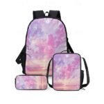 Galaxy Print Backpack – Durable and Stylish Space Nebula - Image 12