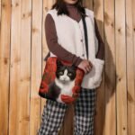 Women's Fashionable Cat Tote Bag - Perfect for Cat Lovers - Image 2