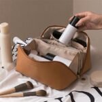 Women's Handbag Makeup Bag Cosmetic Bag PU Leather Travel - Image 9
