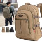 Men's Vintage Canvas Backpack for Travel and School –