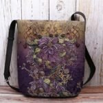 Women's Velvety Polyester Shoulder Bag, Featuring Life Tree - Image 15